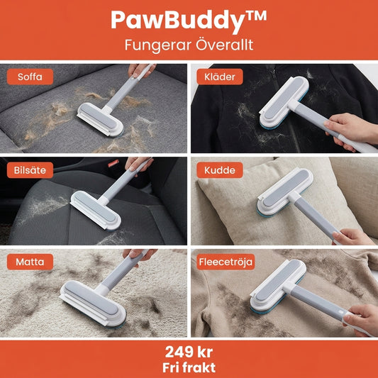 PawBuddy™ multifunktionella pälsborttagaren